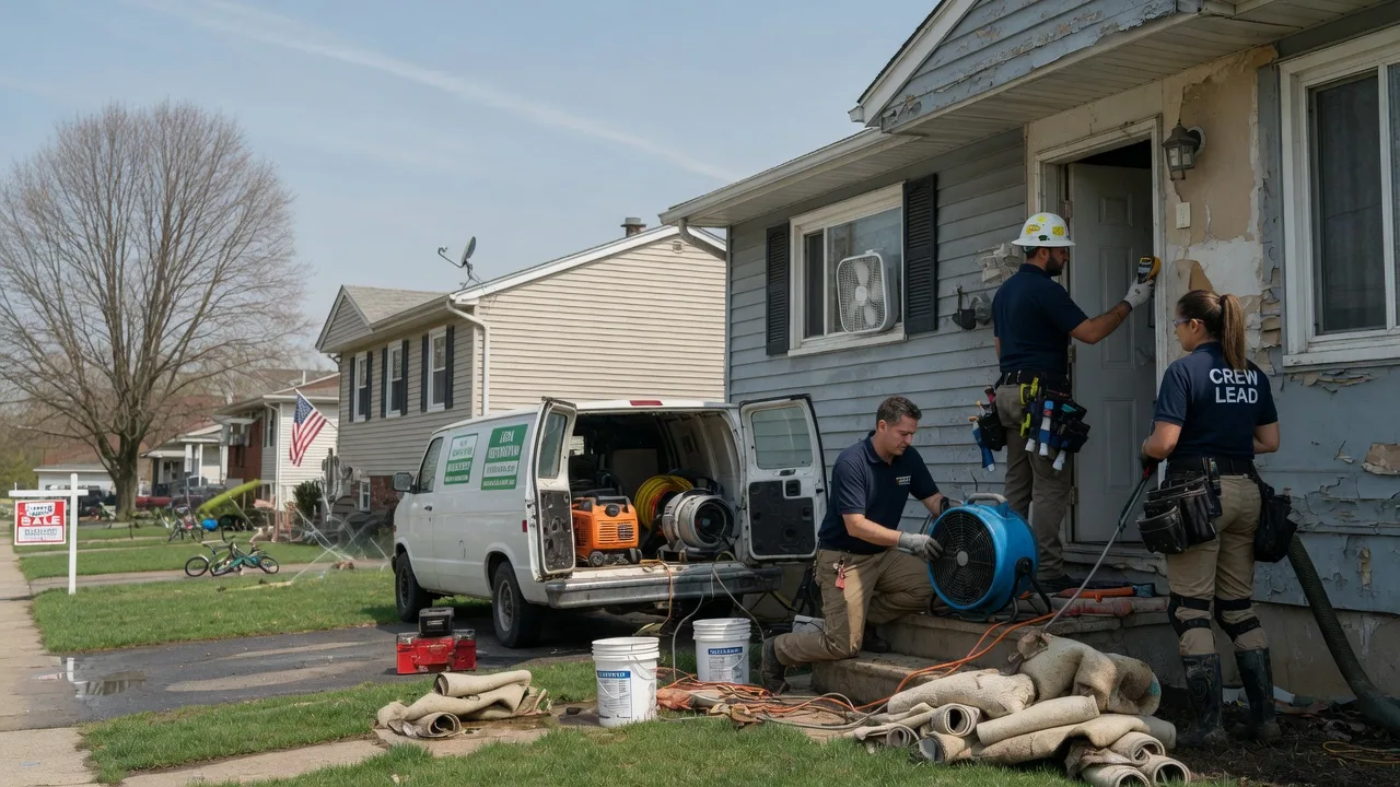 Flood Cleanup in Patoka, IL near me